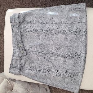 Snake print Skirt